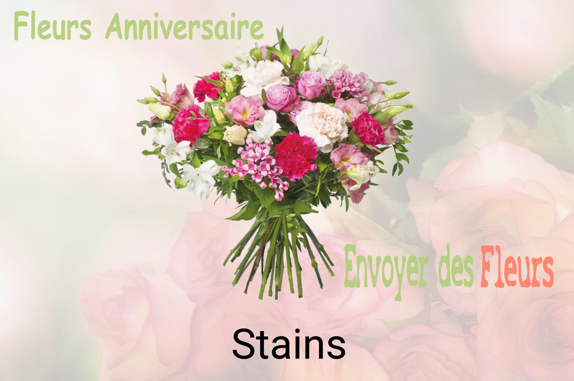 Bouquet de fleurs d’anniversaire livré à Stains